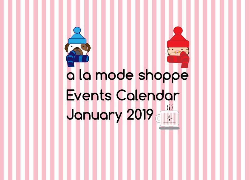 January 2019 Events Calendar