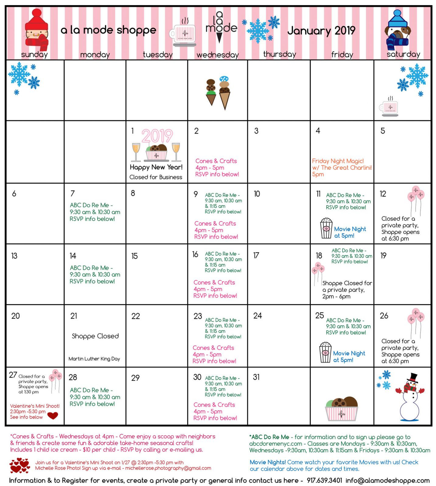 events calendar Archives - a la mode shoppe events calendar Archives - a la mode shoppe